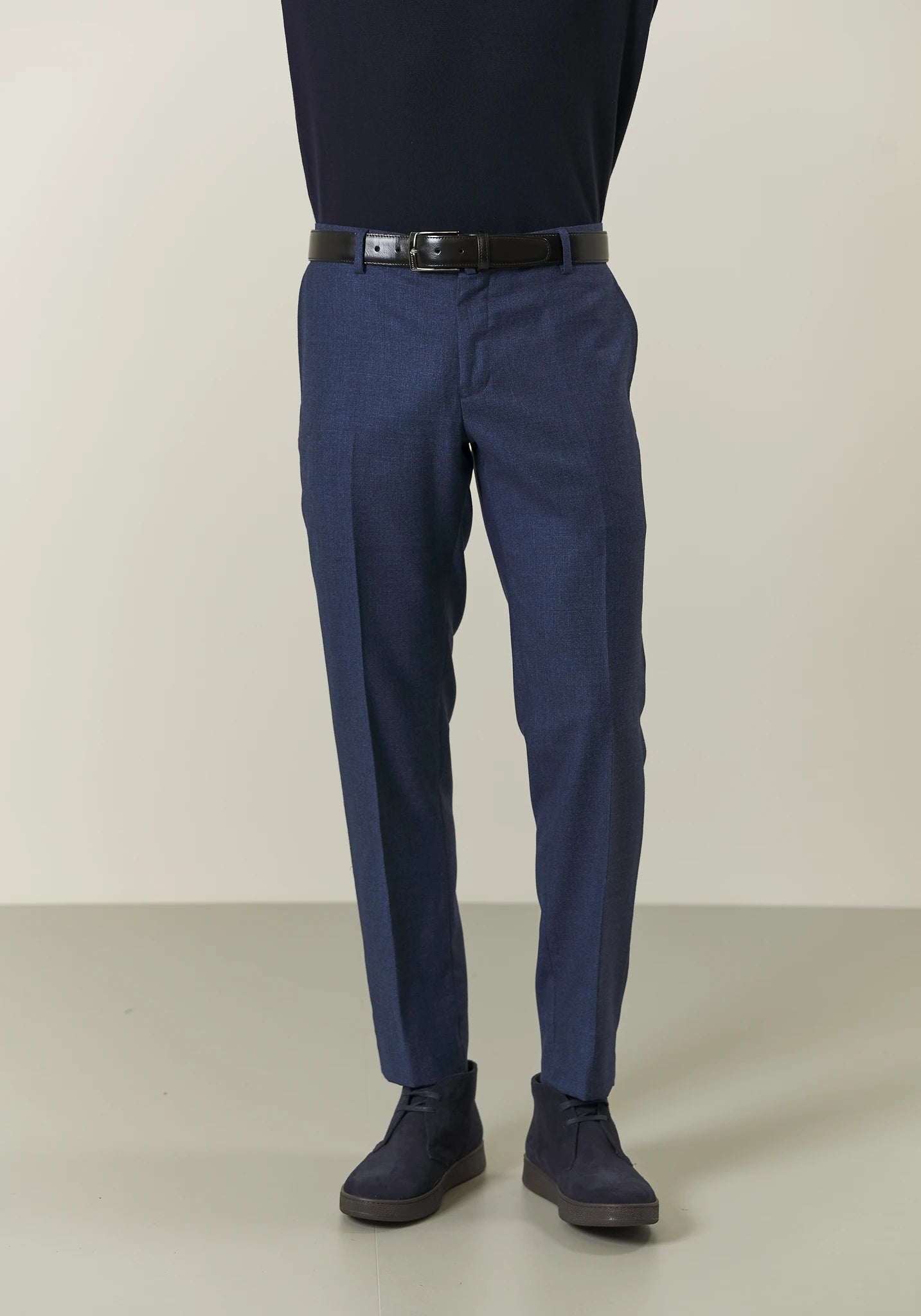Abito avio lana microdisegno custom fit