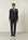 Abito nero sallia lana stretch custom fit-Angelico