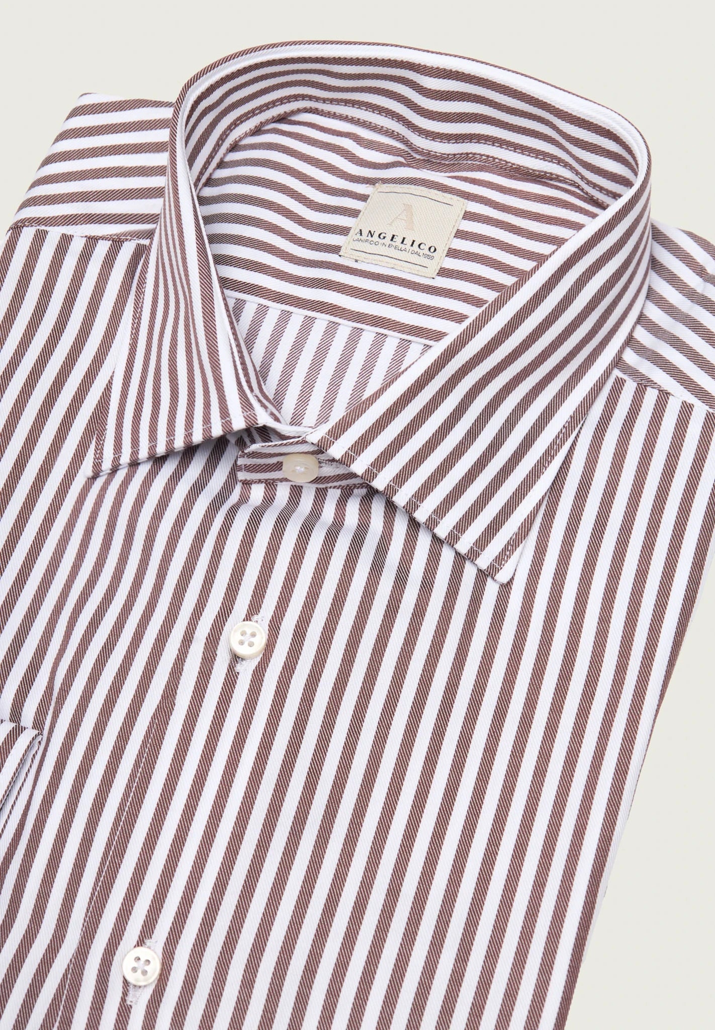 Bacchettina Shirt French Collar Angelico 2