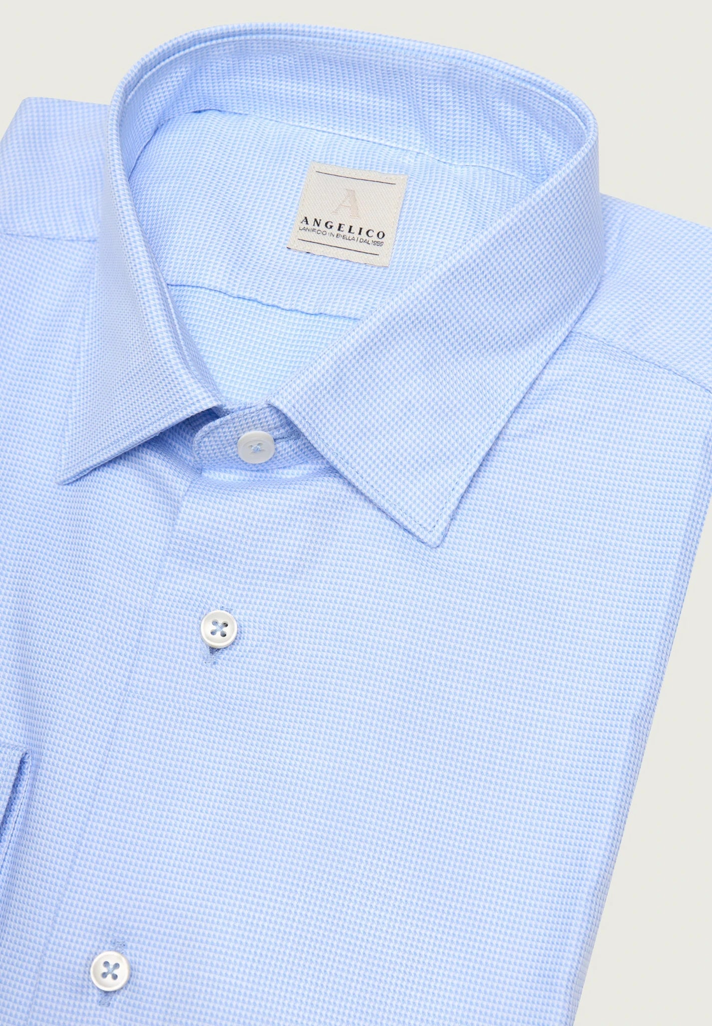 Micro-design Shirt French Collar Angelico 2