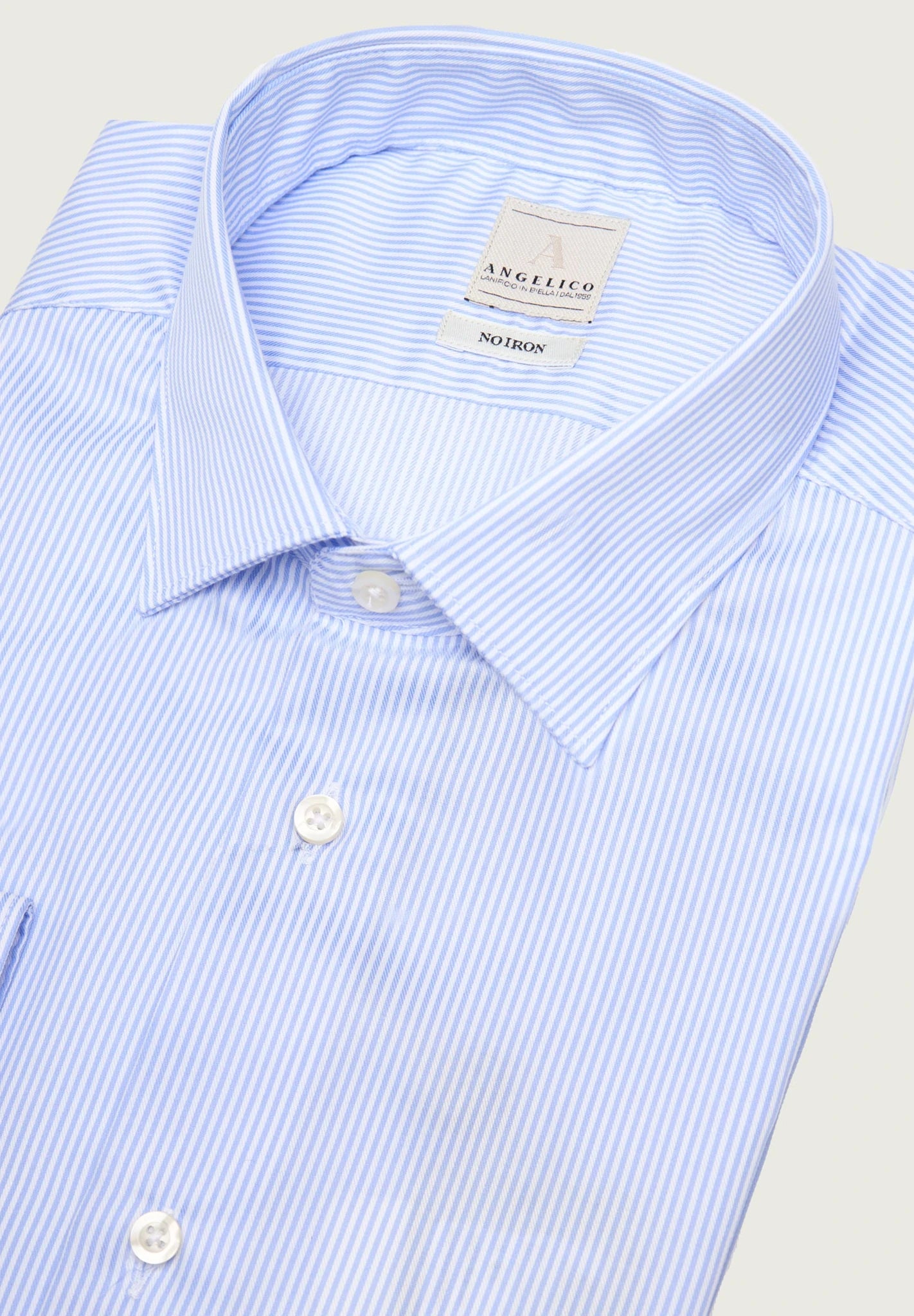 Non-Iron Striped Shirt Angelico 2
