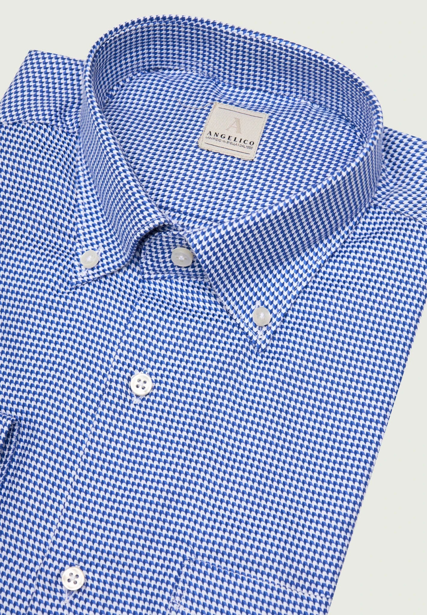Button Down Piè Di Poulè Shirt Angelico 2