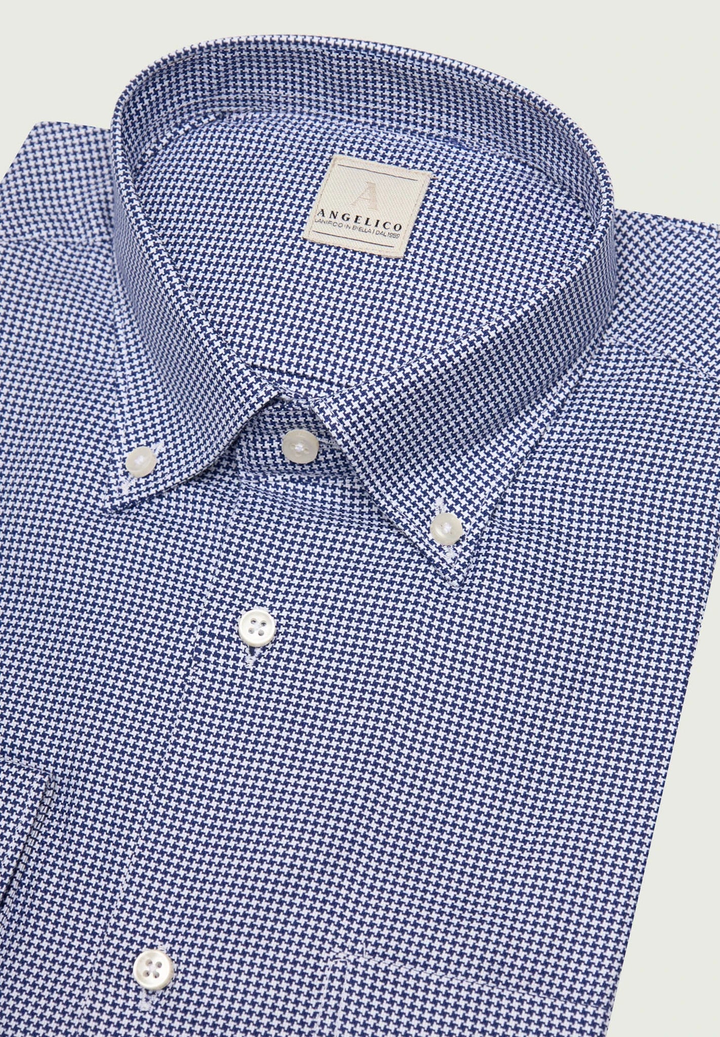 Button Down Piè Di Poulè Shirt Angelico 2