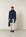 Cappotto car coat bluette misto lana-Angelico