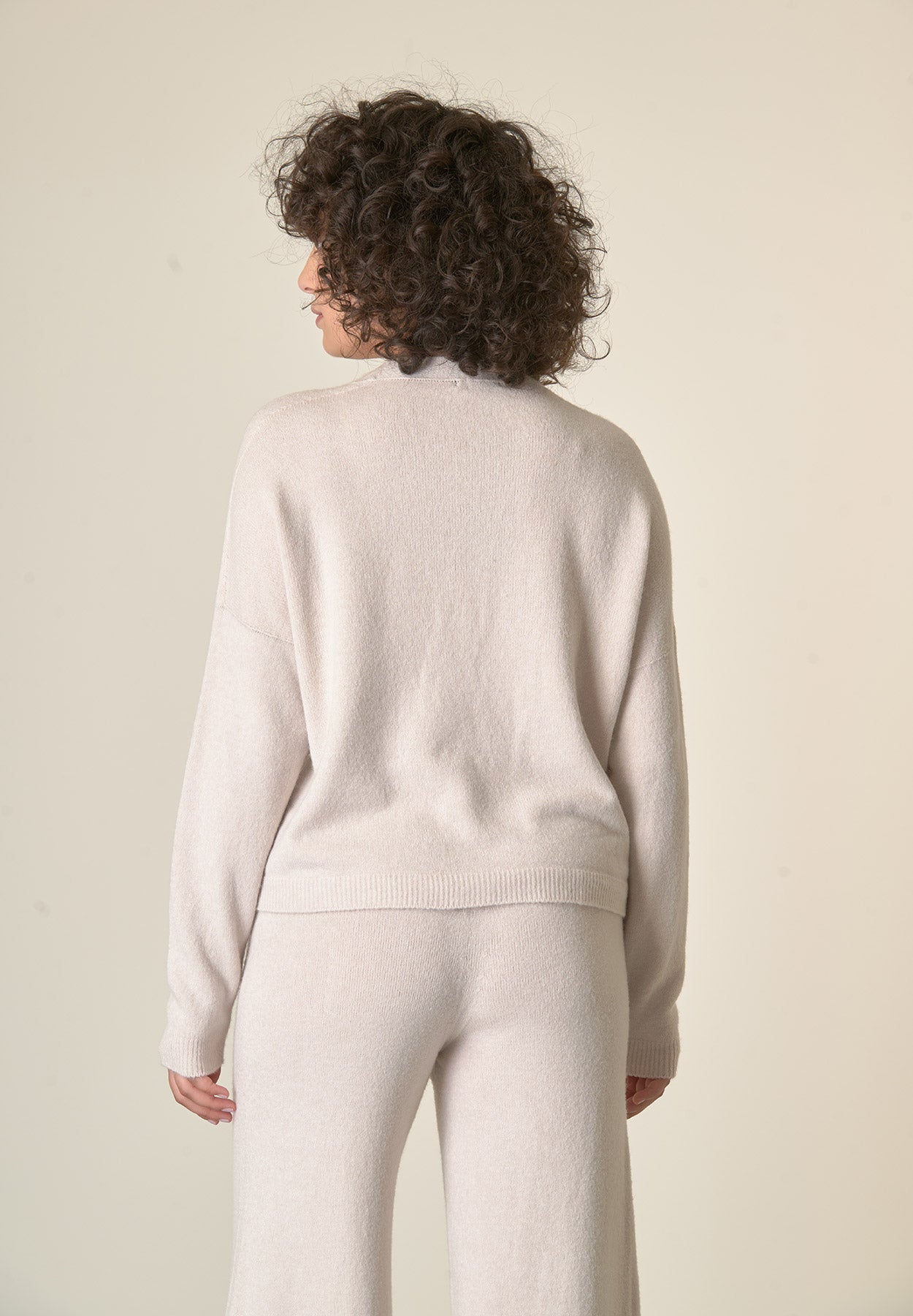 Cardigan avorio bottoni-Angelico