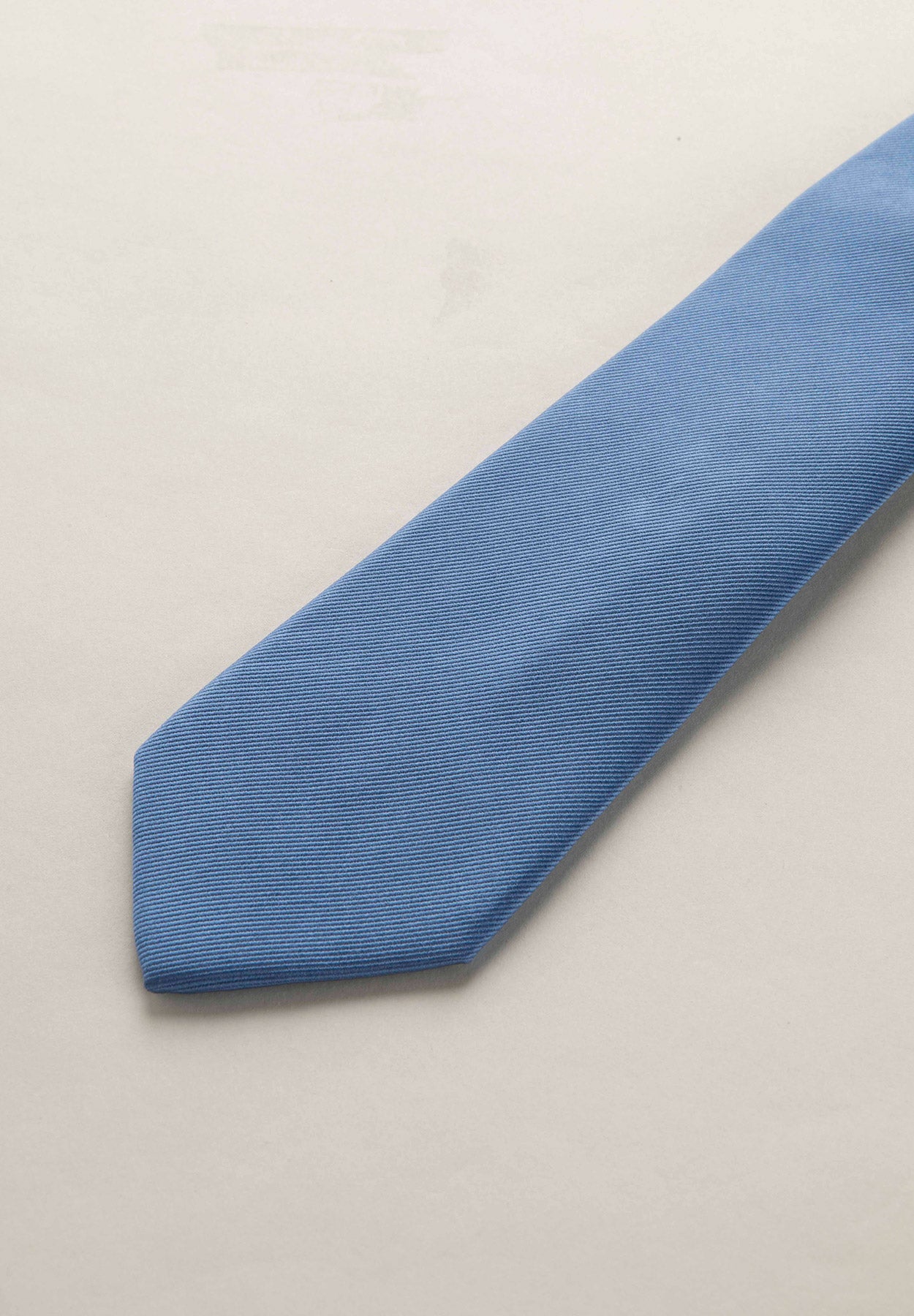 Cravatta azzurra seta unita-Angelico