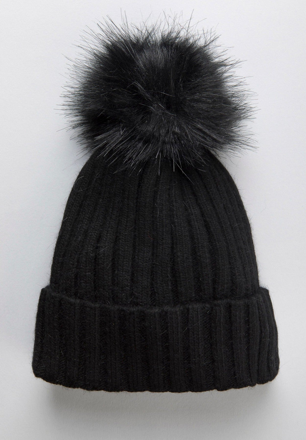 Black pompom hat Angelico 1