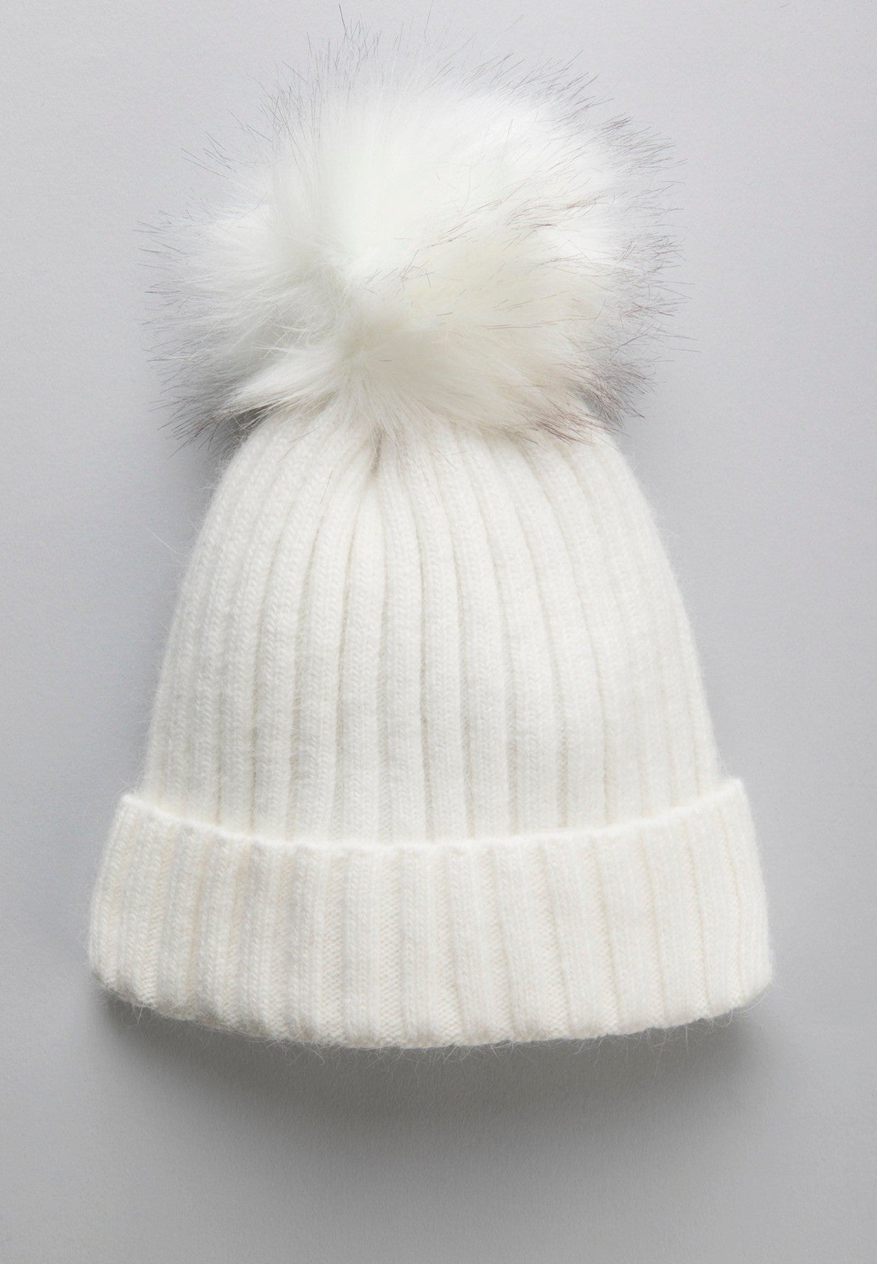 White pompom hat Angelico 1