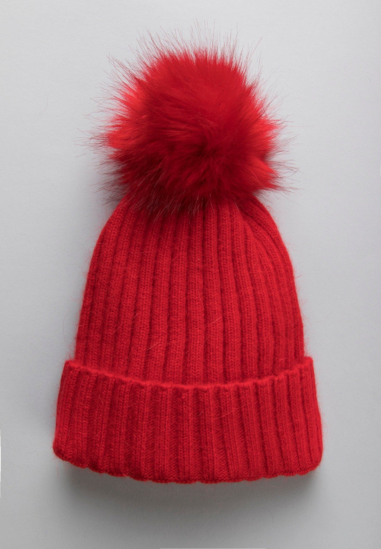 Red pompom hat Angelico 1