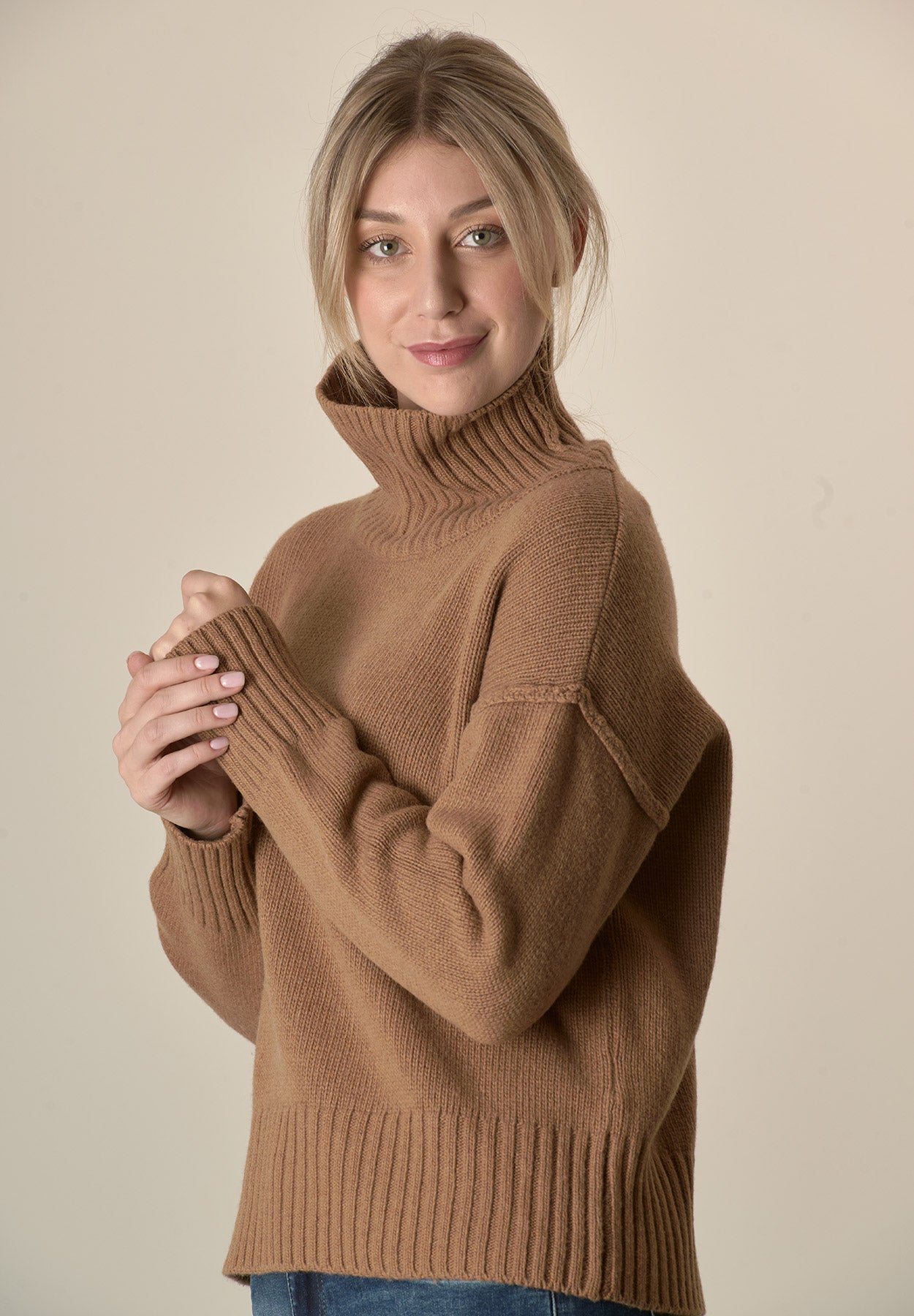 Dolcevita biscotto misto cashmere-Angelico