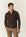 Overshirt marrone misto lana-Angelico