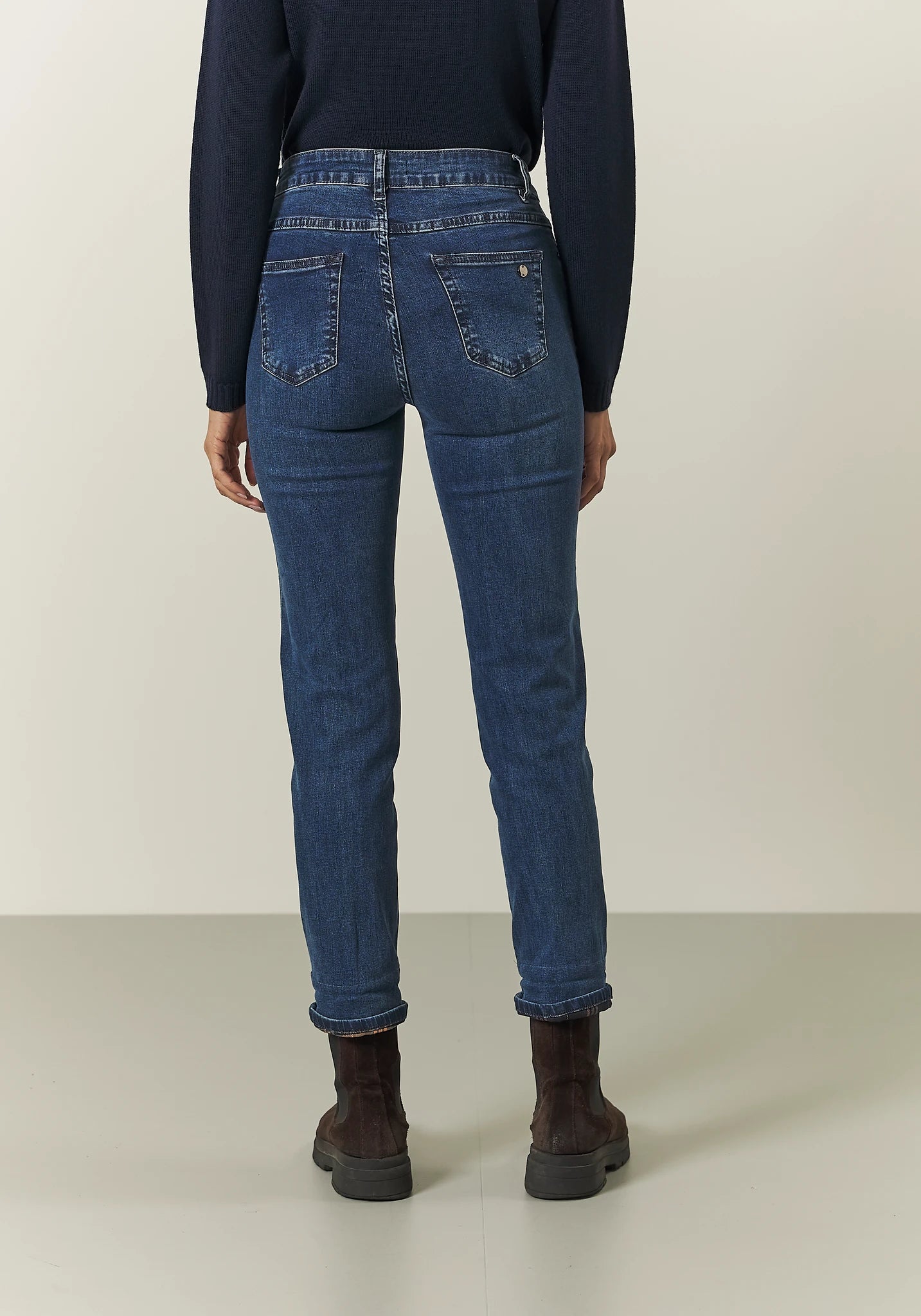 Jeans risvolto Galles Angelico 4