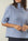 Lupetto azzurro cielo manica 3/4 misto cashmere-Angelico