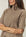Lupetto beige manica 3/4 misto cashmere-Angelico