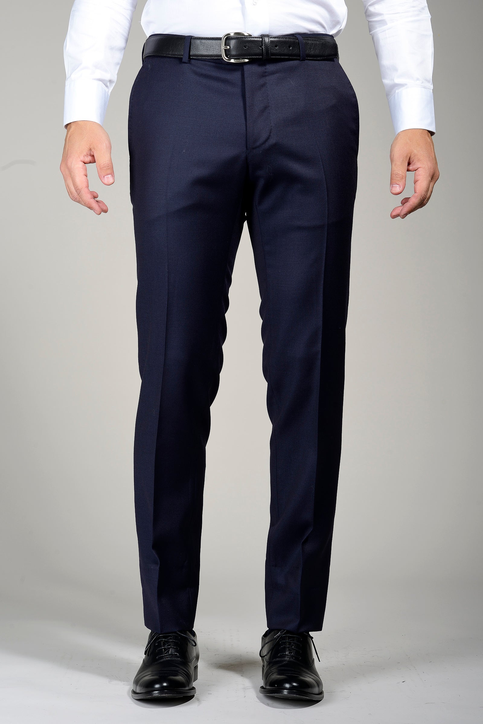 Pantalone blu scuro 100s four seasons custom Angelico 1