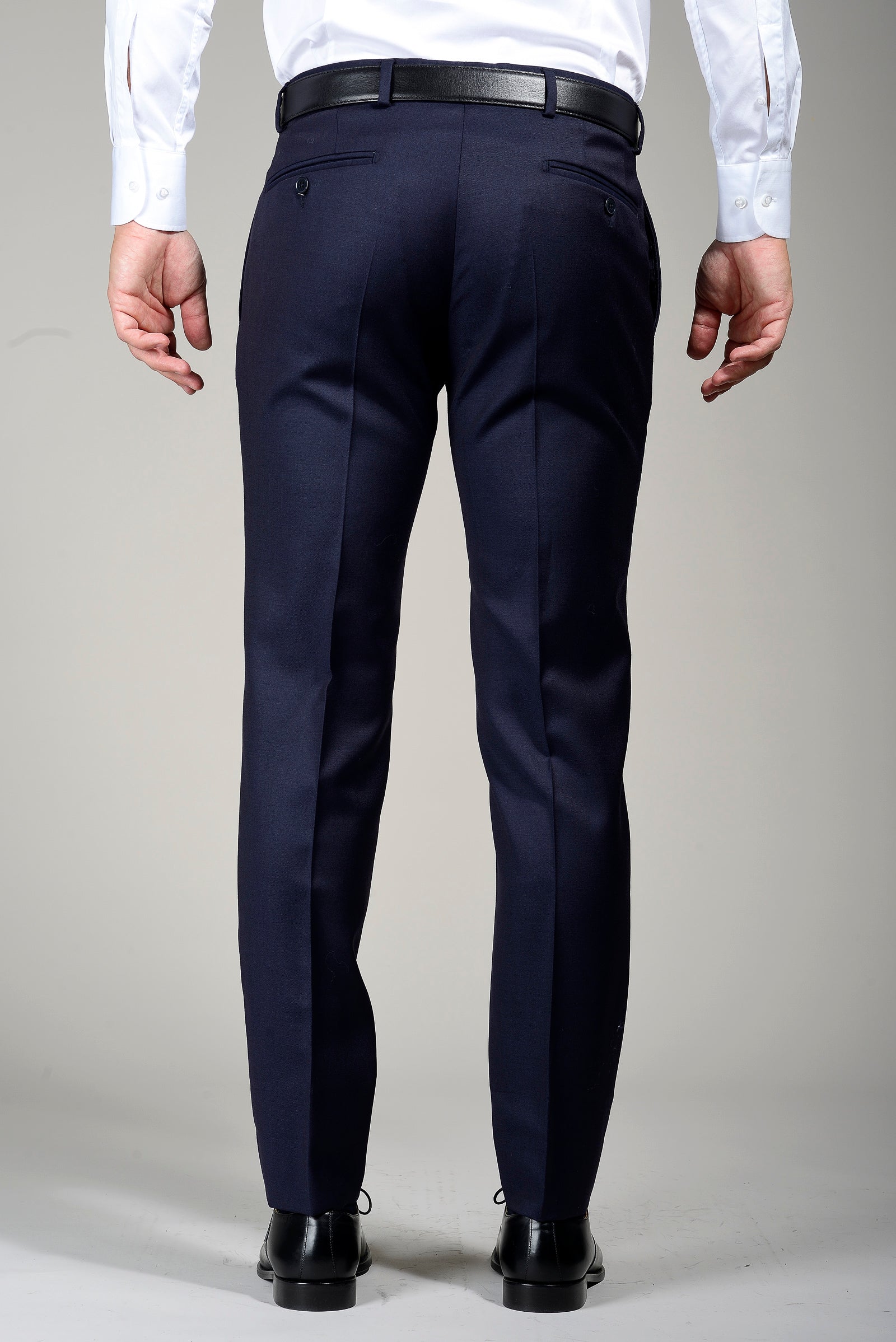 Pantalone blu scuro 100s four seasons custom Angelico 2