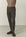 Pantalone marrone effetto lana pinces slim fit-Angelico