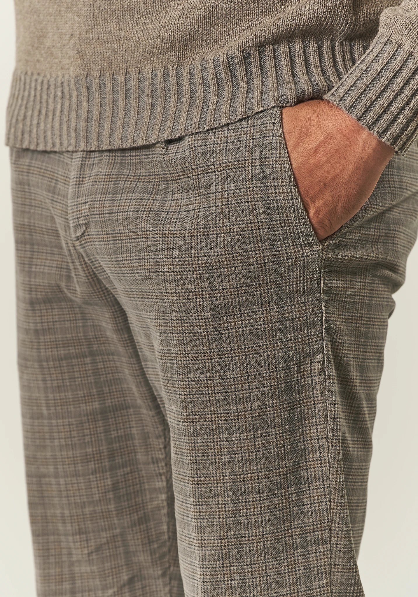 Pantalone corda fustagno Galles slim fit