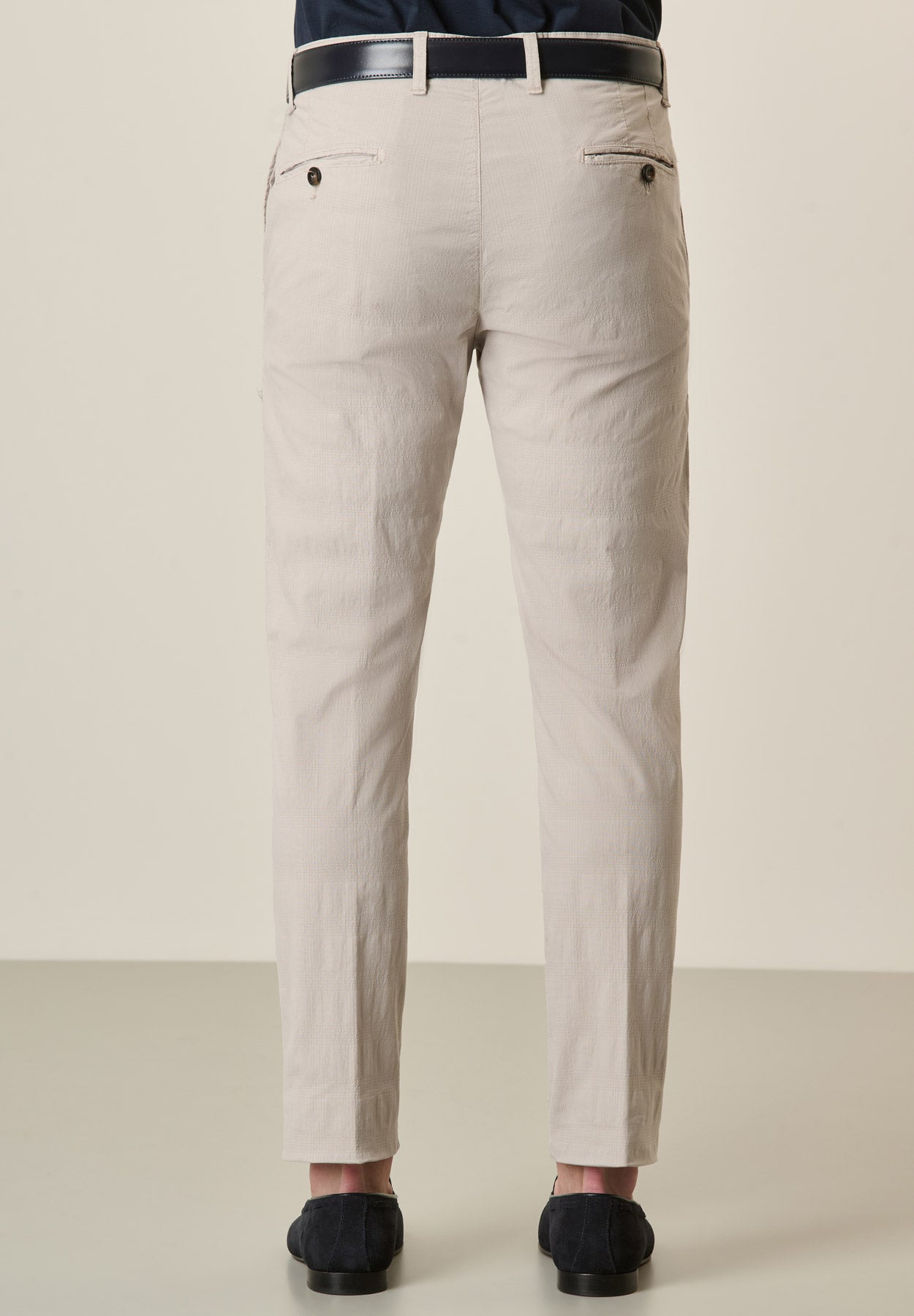 Pantalone sabbia Galles cotone stretch regular fit Angelico 2