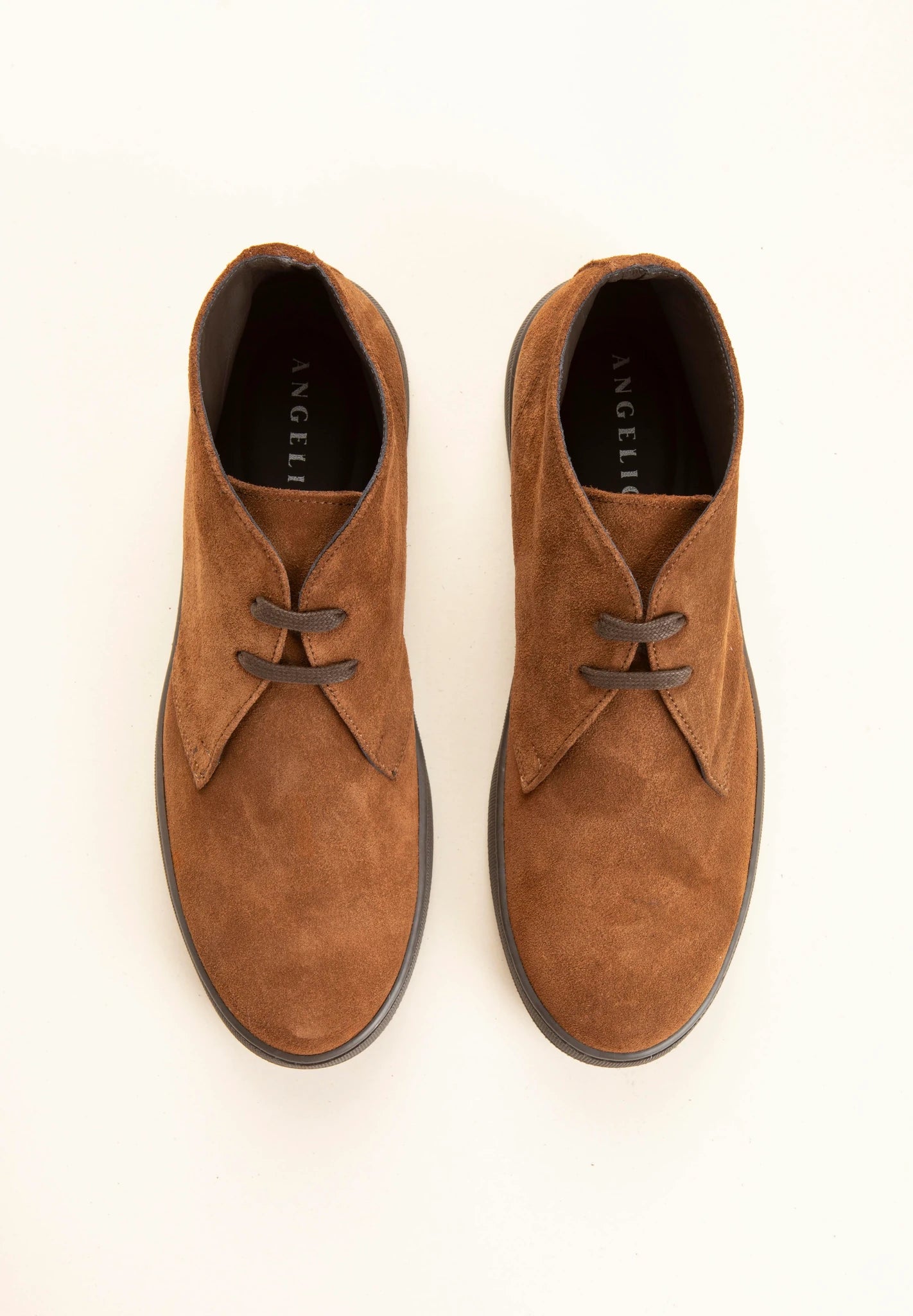 Stiefelette aus gebranntem Wildleder