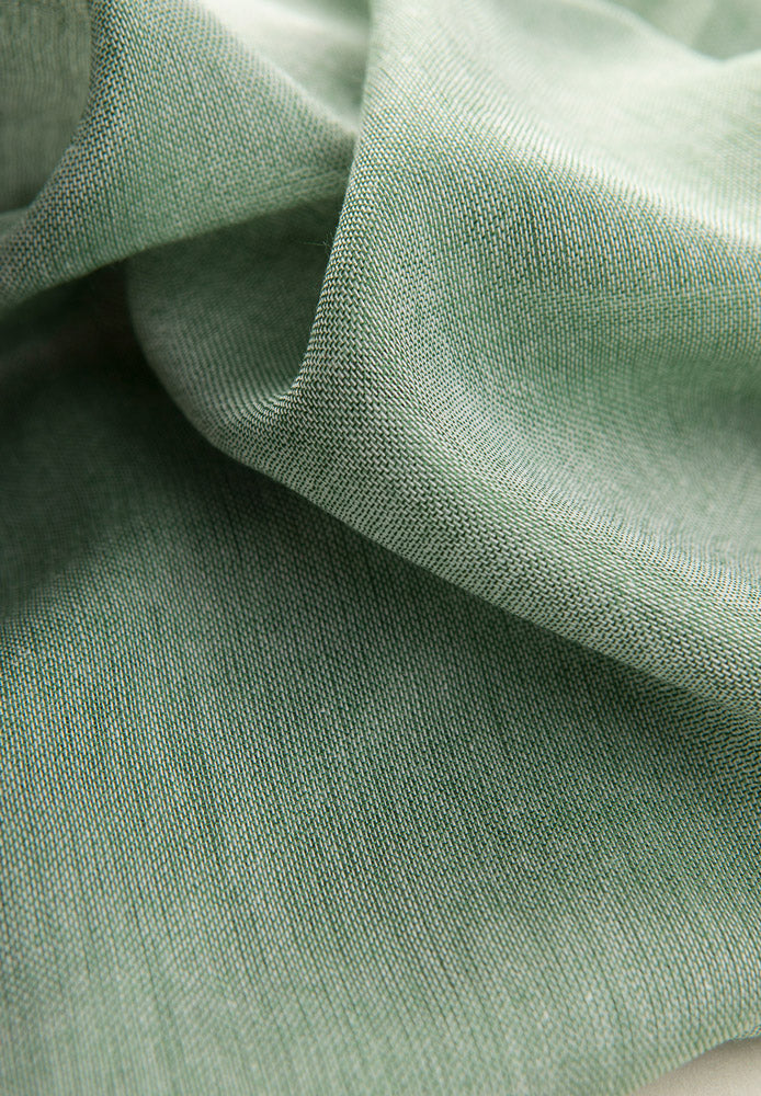 Mint green pashmina cotton modal