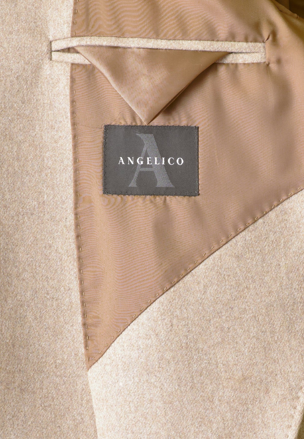 Natural unlined jacket wool-cashmere Custom