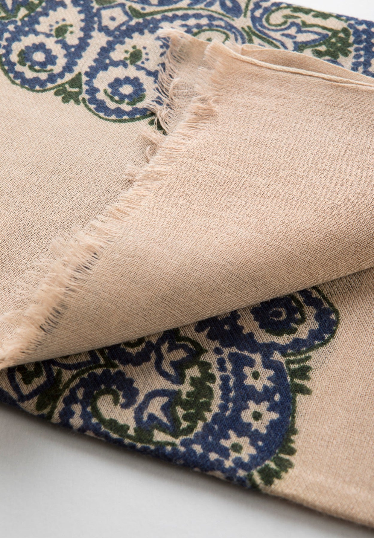 Sciarpa beige greche