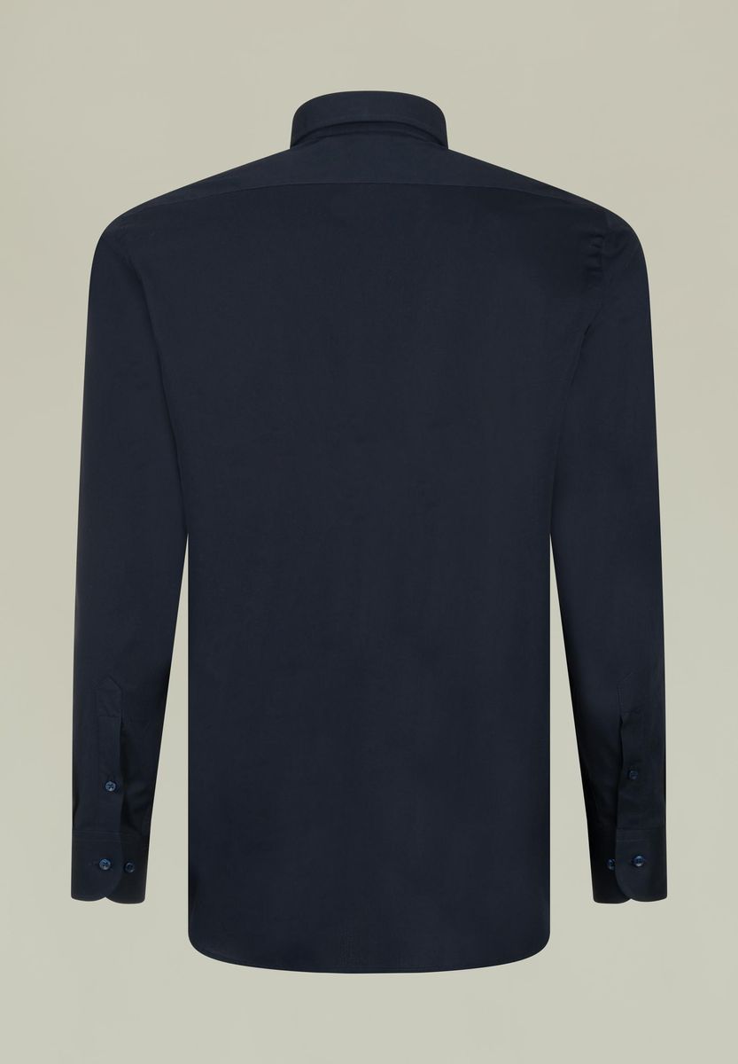 Angelico - Camicia blu elasticizzata italiano - 3