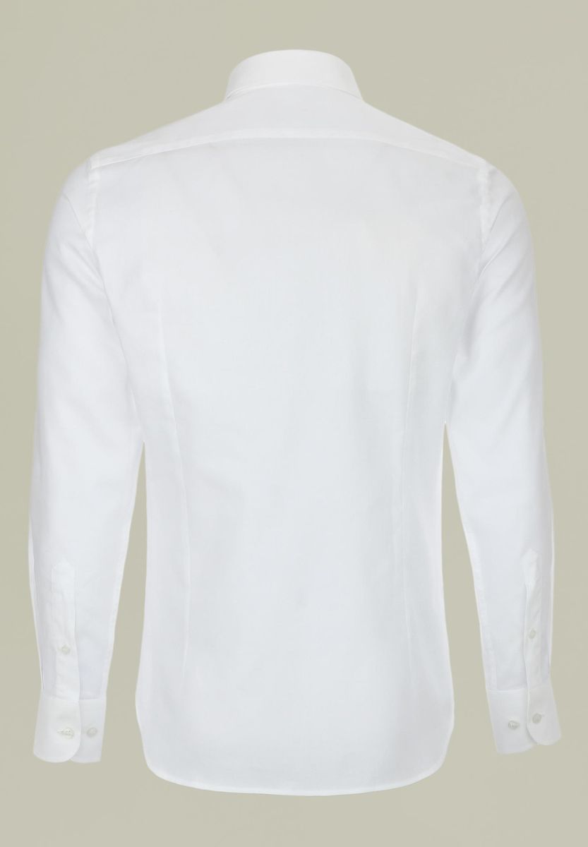 Angelico - Camicia bianca oxford BD slim - 3