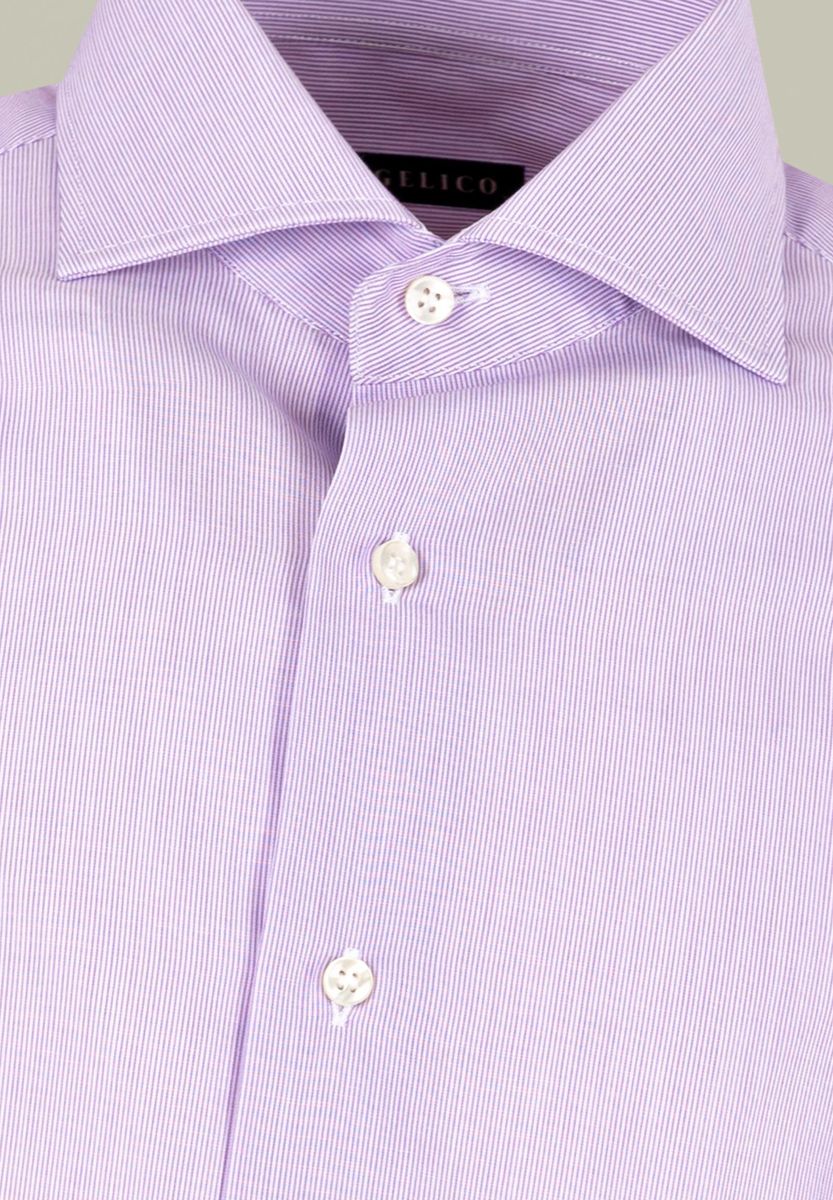 Camicia glicine 2000righe slim