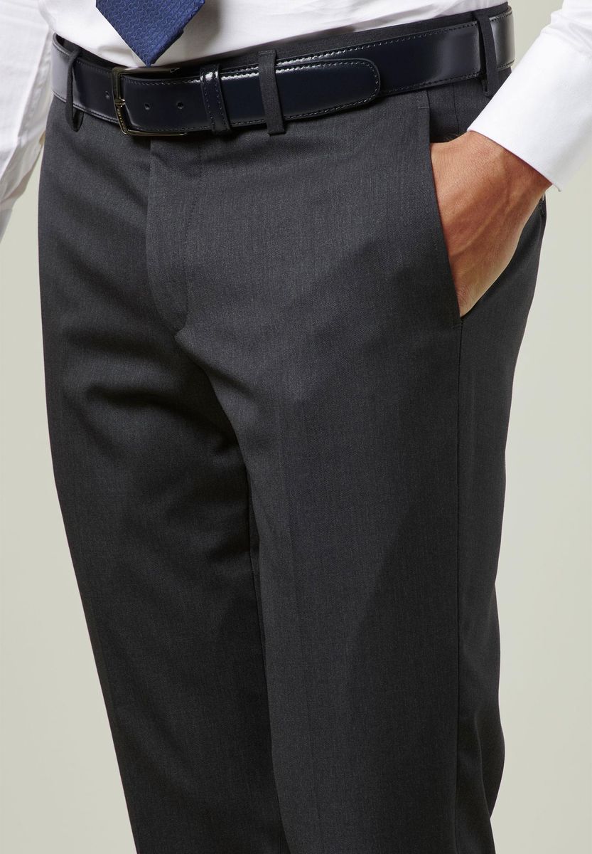 Pantalone antracite sallia lana slim