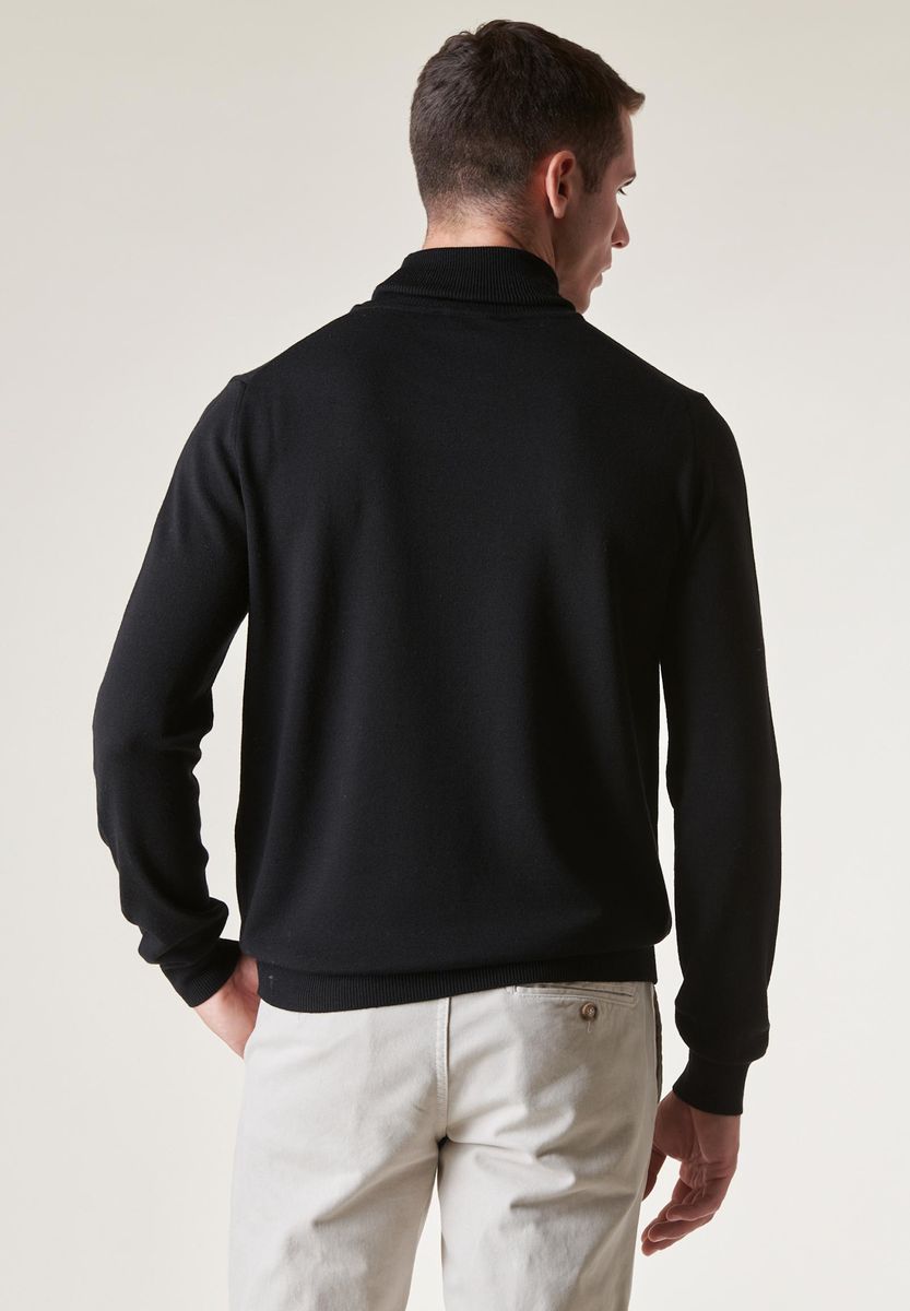 Dolcevita nero merino Lanerossi
