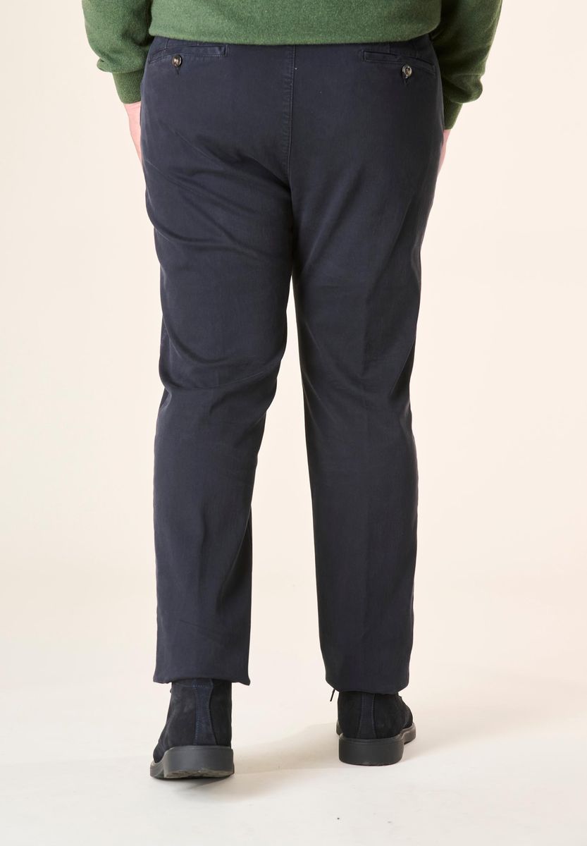 Pantalone blu cannetè tc comodo