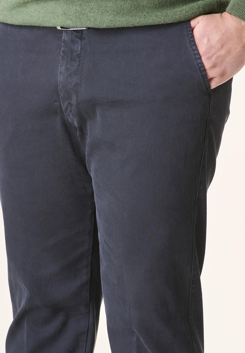 Pantalone blu cannetè tc comodo