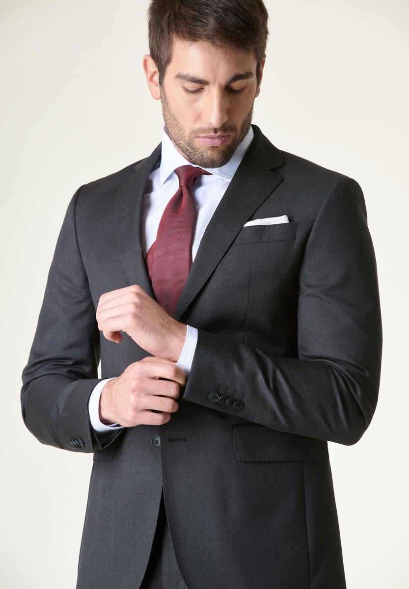 Blazer antracite 100s four seasons Custom-Angelico