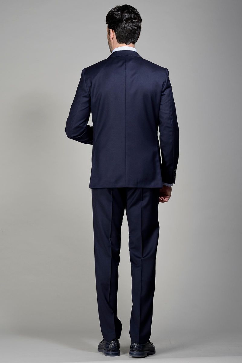 Blazer blu 100s four seasons Custom-Angelico