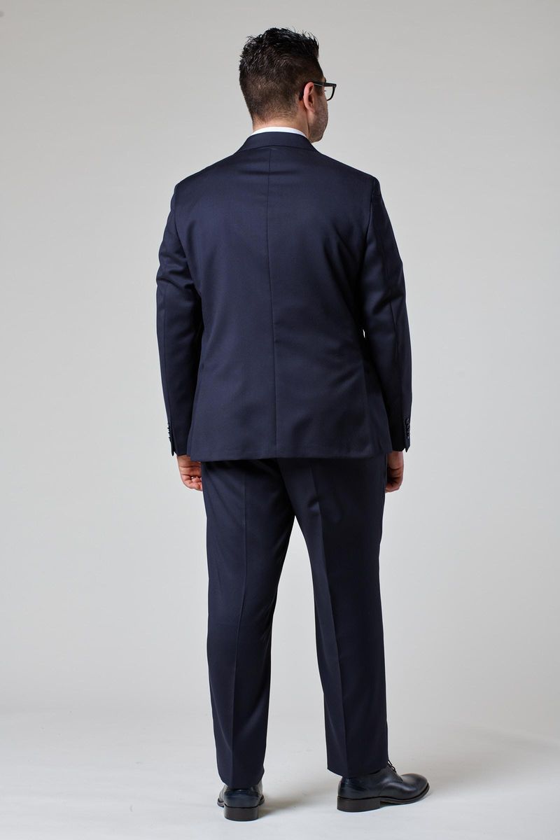 Blazer blu 100s four seasons comfort corto Angelico 3