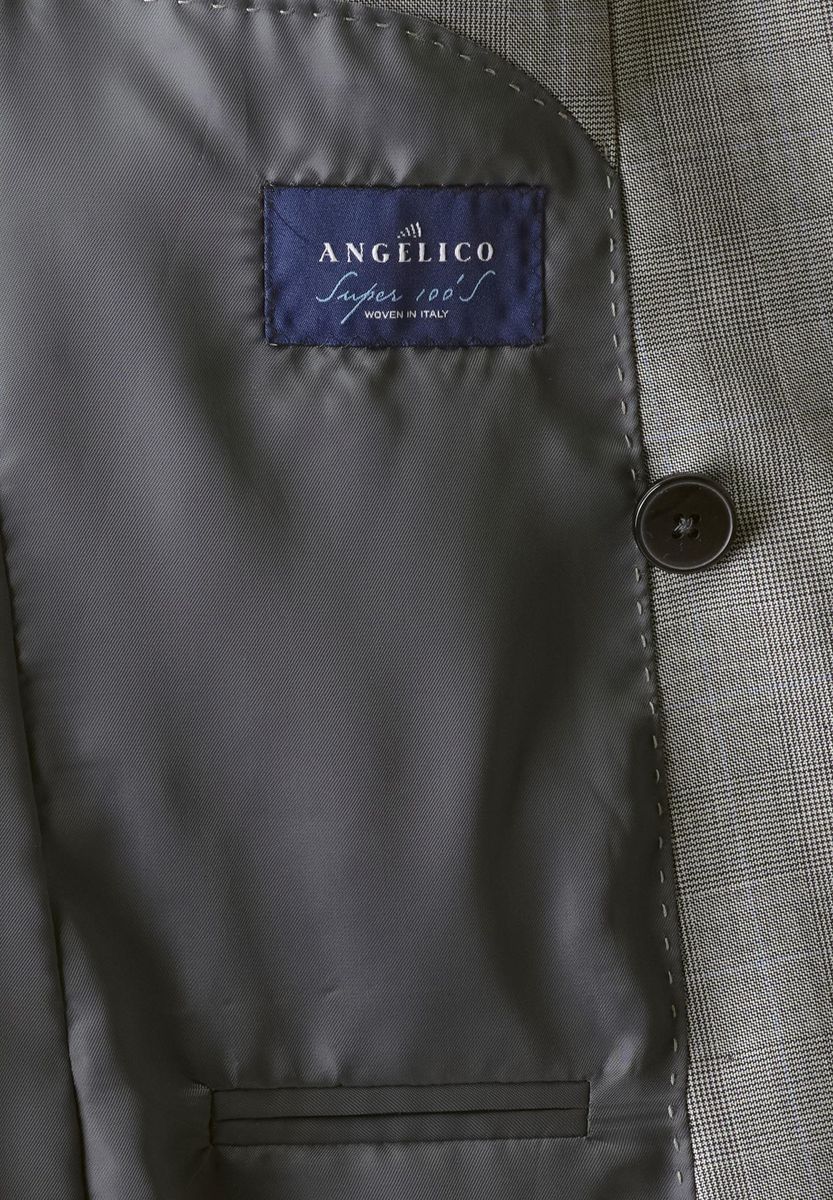 Abito grigio Galles 100s doppiopetto custom