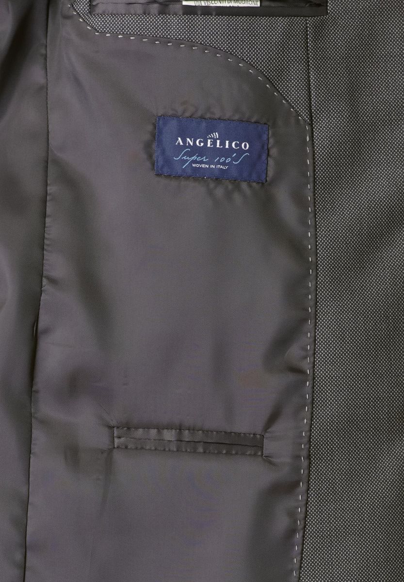 Abito grigio occhio di pernice 100s custom