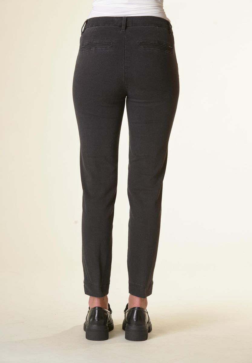 Jeans nero sigaretta tasche america