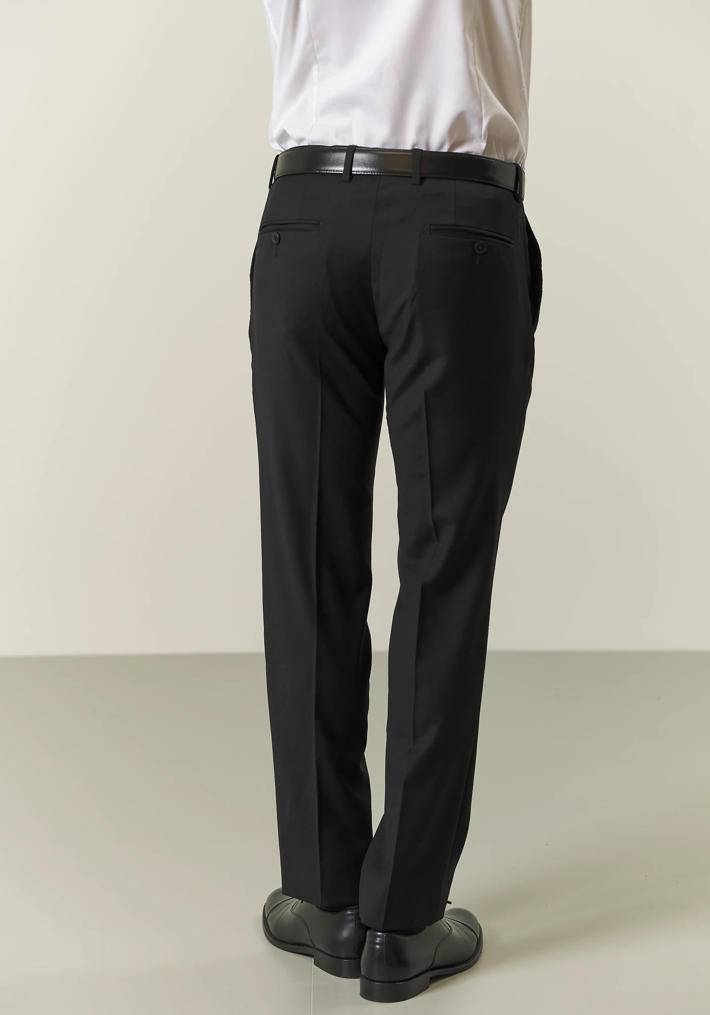Abito nero sallia lana stretch custom fit