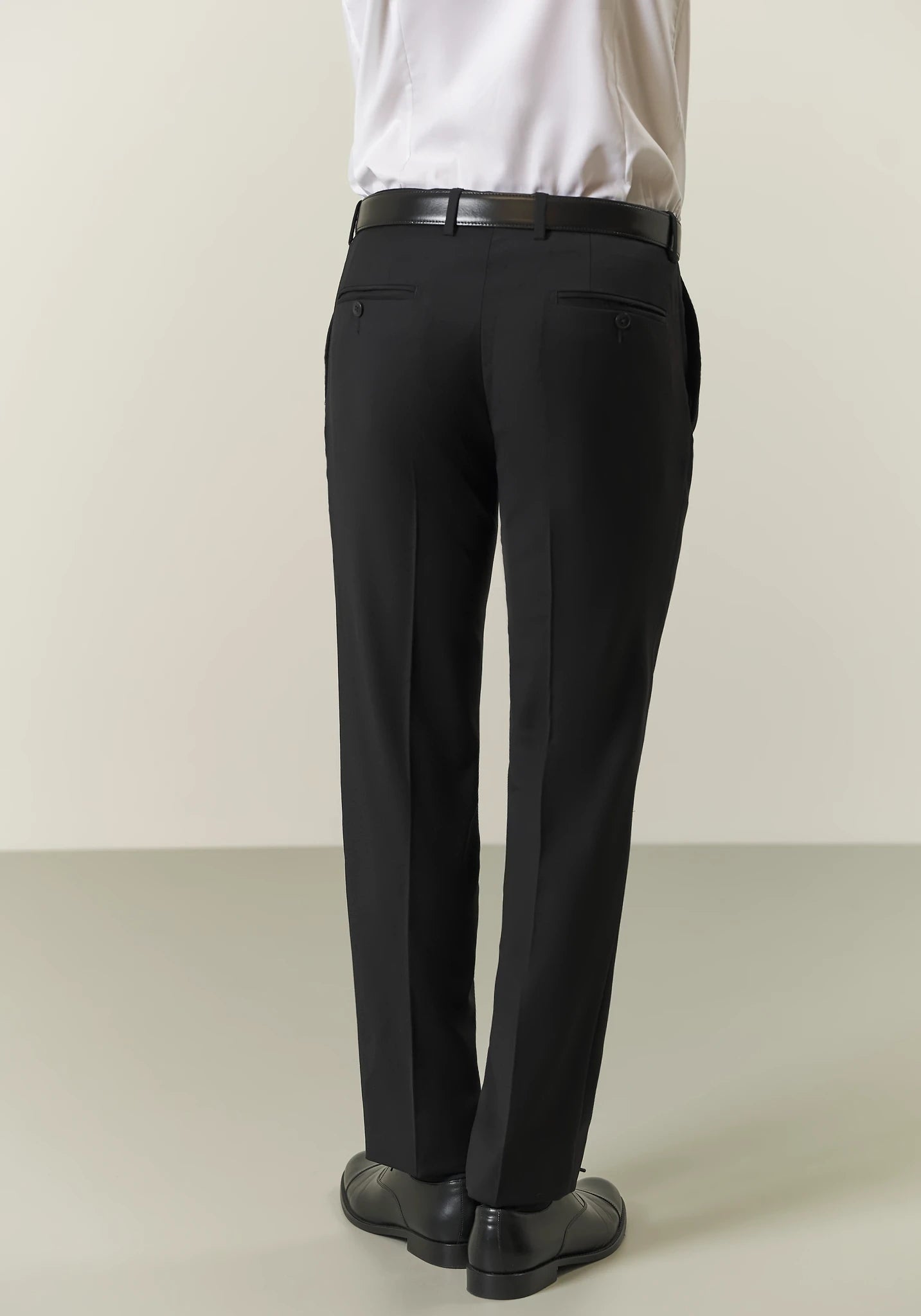 Abito nero sallia lana stretch custom fit Angelico 7