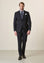 Abito blu tela lana vergine stretch custom fit lungo-Angelico
