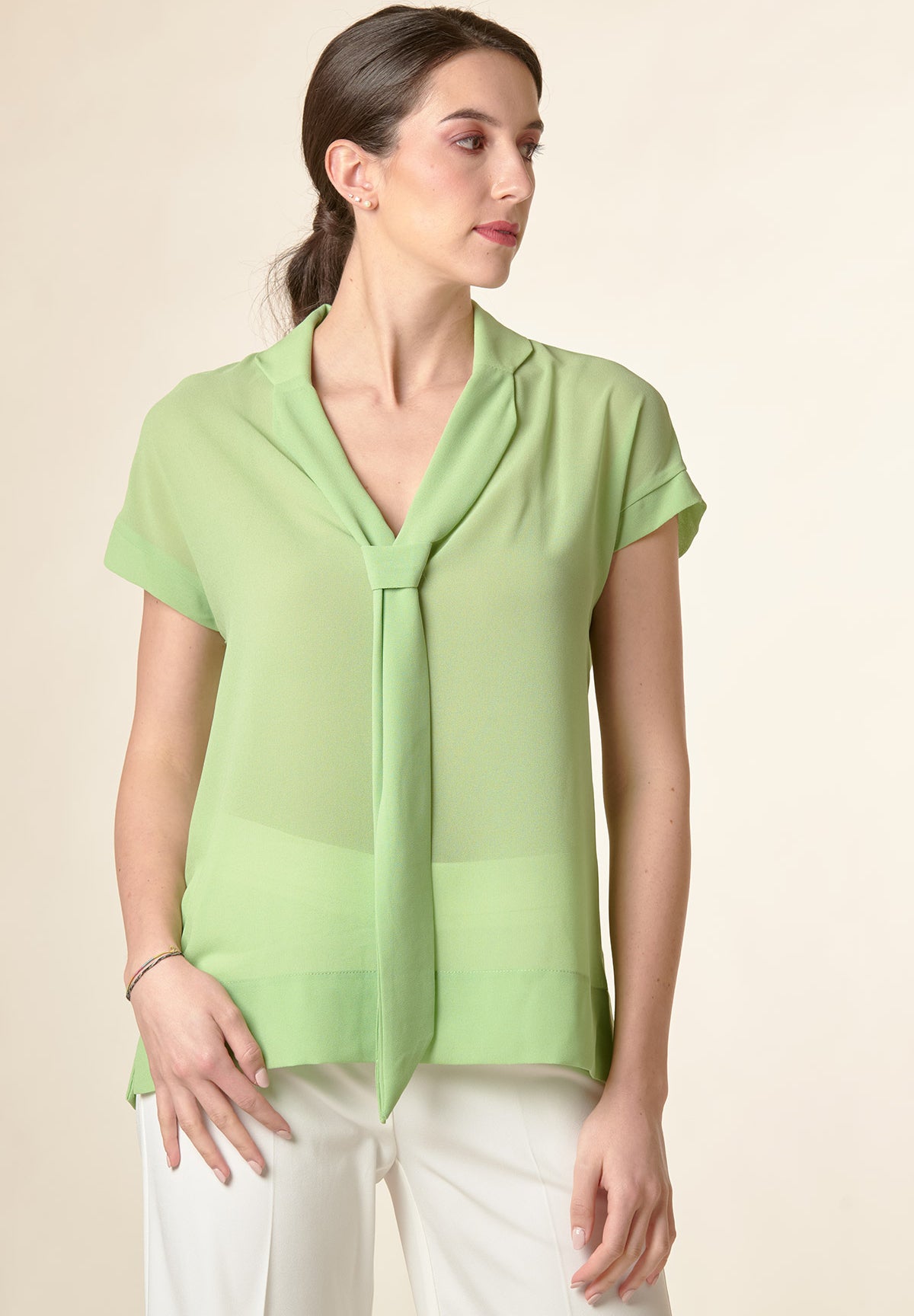 Blouse Knot-M-Sleeve