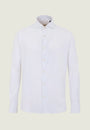 Camicia bianca tessuto performance custom fit