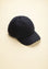 Cappello baseball blu misto lana