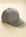 Cappello baseball grigio chiaro misto lana