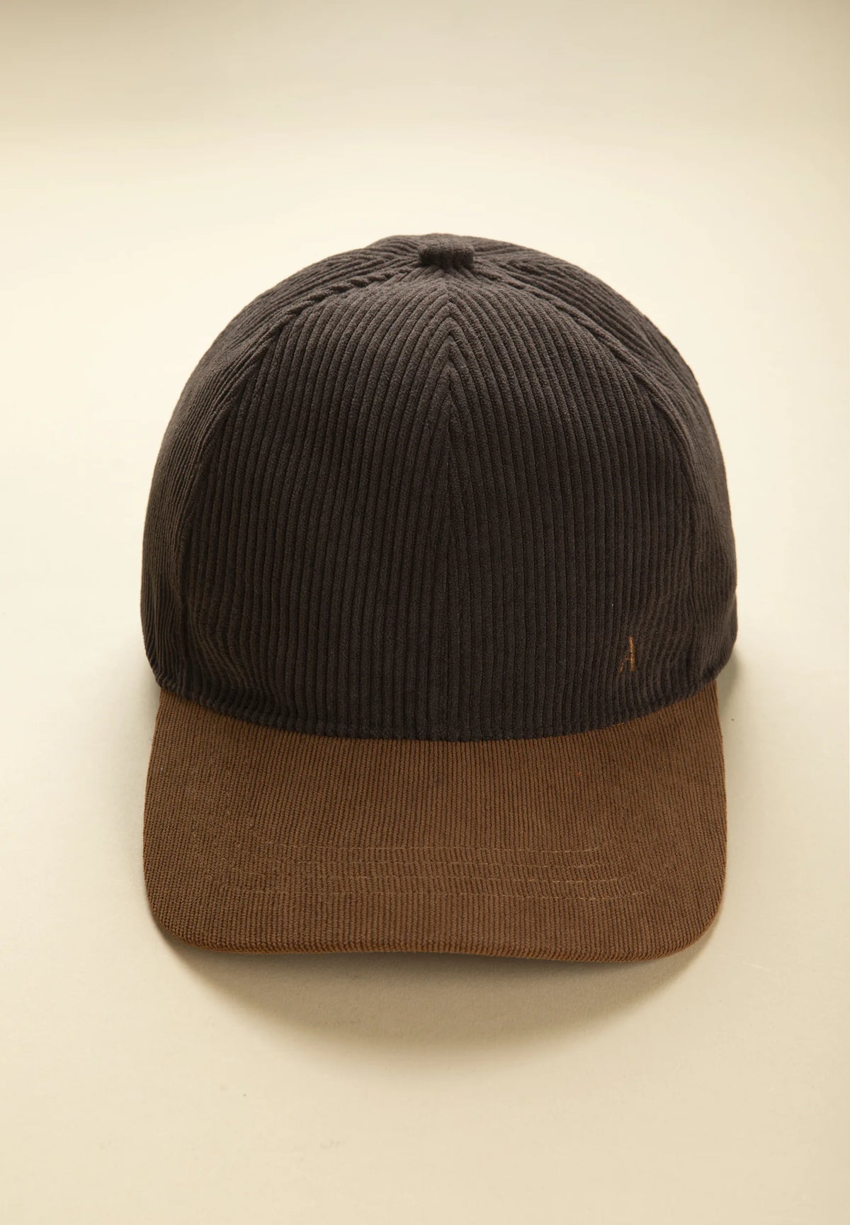 Cappello baseball moro beige velluto