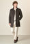 Cappotto moro collo coreano pettorina staccabile-Angelico