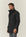 Cappotto tecnico nero impermeabile pettorina staccabile-Angelico
